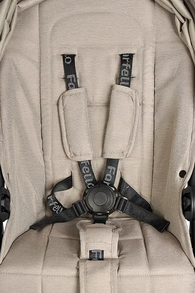 Изображение товара Детская универсальная коляска Farfello 2в1 Baby shell / BS-13 (бежевый/комби рама)