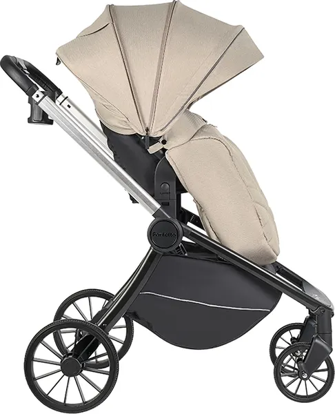 Изображение товара Детская универсальная коляска Farfello 2в1 Baby shell / BS-13 (бежевый/комби рама)