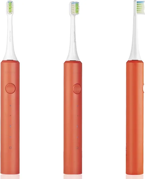 Изображение товара Звуковая зубная щетка Revyline RL040 Teens / 7609 (розовый персик)