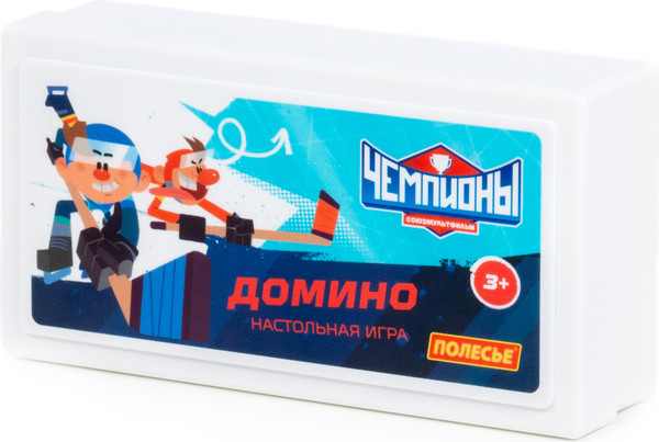 Изображение товара Развивающая игра Полесье Домино Чемпионы / 28854