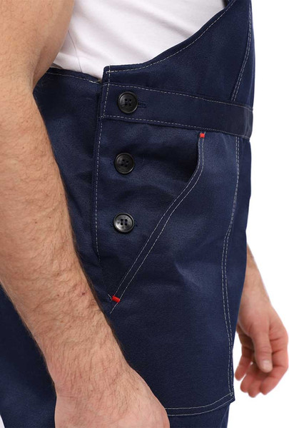 Изображение товара Комплект рабочей одежды УРСУС Легион КОС817-003 (темно-синий/оранжевый, 56-58/182-188)