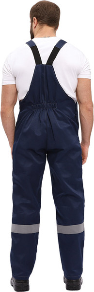 Изображение товара Комплект рабочей одежды УРСУС Легион КОС817-003 (темно-синий/оранжевый, 56-58/182-188)