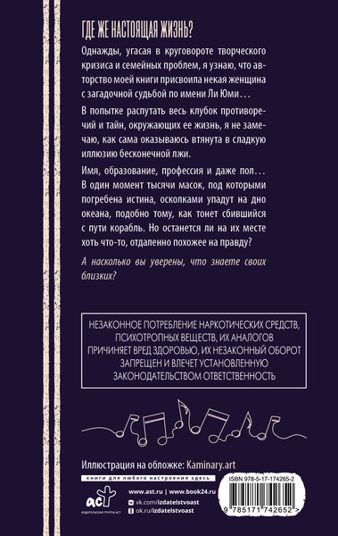 Художественная книга АСТ Анна. Близкие незнакомцы (Чон Хана 9785171742652) — фото 6
