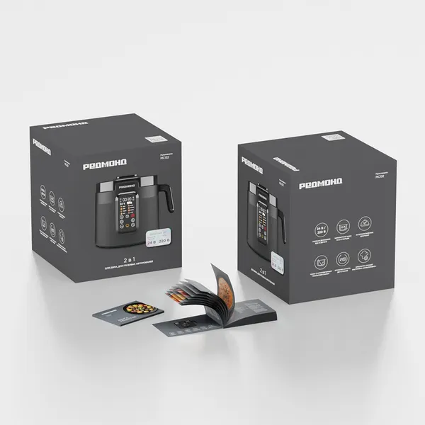 Изображение товара Мультиварка Redmond MC132 (черный)
