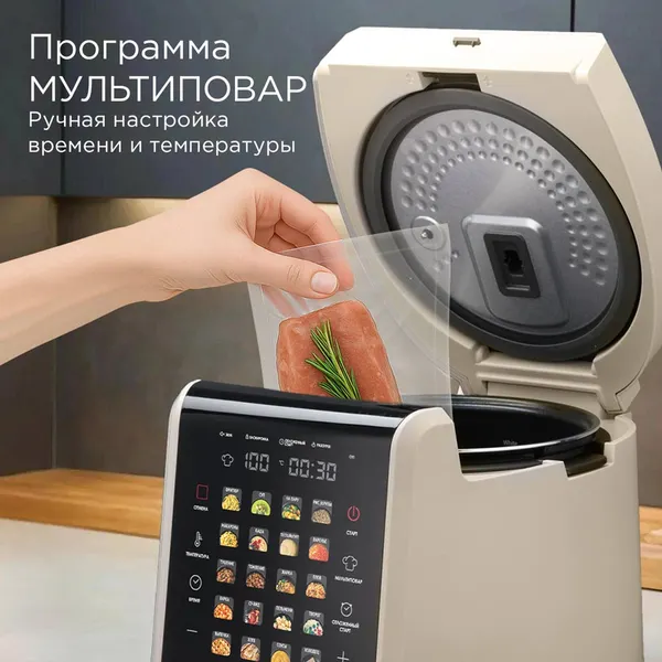 Изображение товара Мультиварка Redmond MC105 (бежевый)
