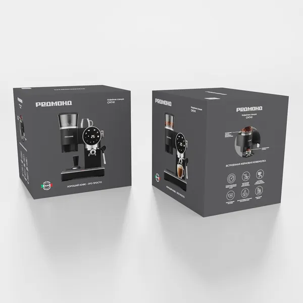 Изображение товара Кофемашина Redmond CM741 (черный)