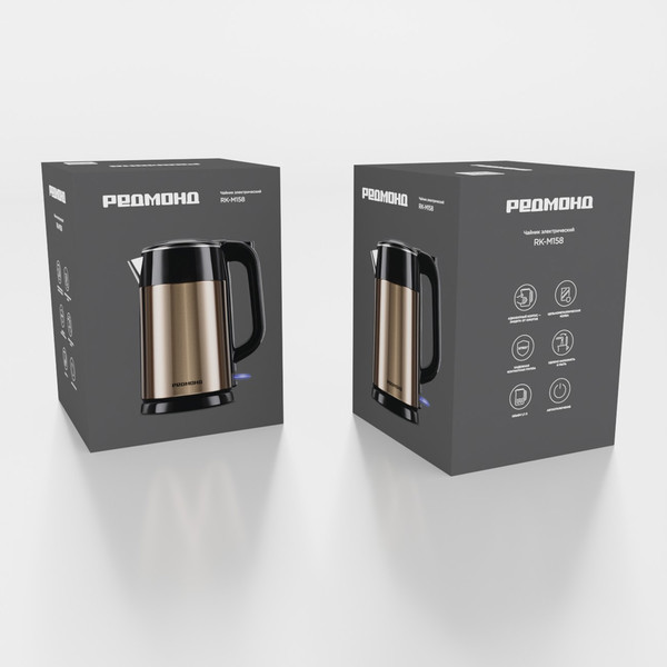 Изображение товара Электрочайник Redmond RK-M158 (шампань)