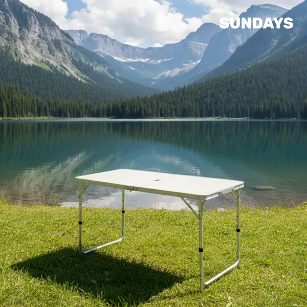 Изображение товара Комплект складной мебели Sundays Стол ZC-CT003 + Кресло Coyote TOS KB-L 39x39x65 (2шт, черный)