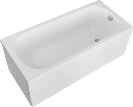 Изображение товара Ванна акриловая Cezares ECO-175-75-SET-7 (с 3 экранами, с 2 комплектами креплений, с ножками)