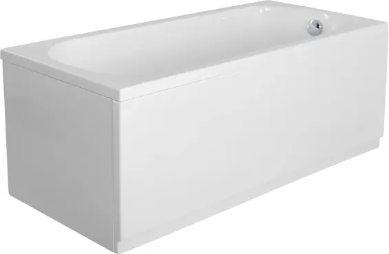 Изображение товара Ванна акриловая Cezares ECO-175-75-SET-7 (с 3 экранами, с 2 комплектами креплений, с ножками)