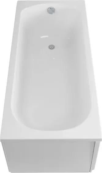 Изображение товара Ванна акриловая Cezares ECO-175-75-SET-7 (с 3 экранами, с 2 комплектами креплений, с ножками)
