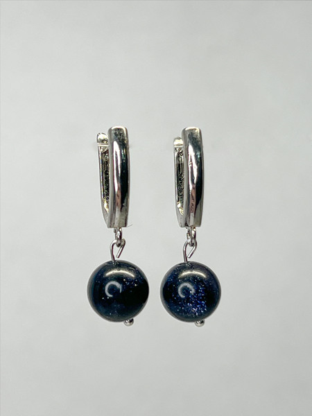 Изображение товара Серьги Wolves Авантюрин Серебрение 1760