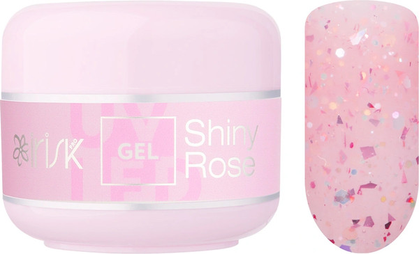 Моделирующий гель для ногтей IRISK ABC тон 21 Shiny Rose (15мл)