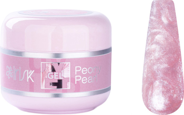 Моделирующий гель для ногтей IRISK ABC тон 34 Peony Pearl (15мл)