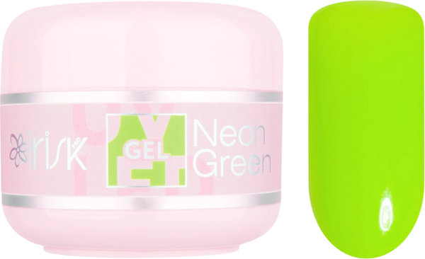Изображение товара Моделирующий гель для ногтей IRISK ABC Limited collection тон 58 Neon Green (15мл)