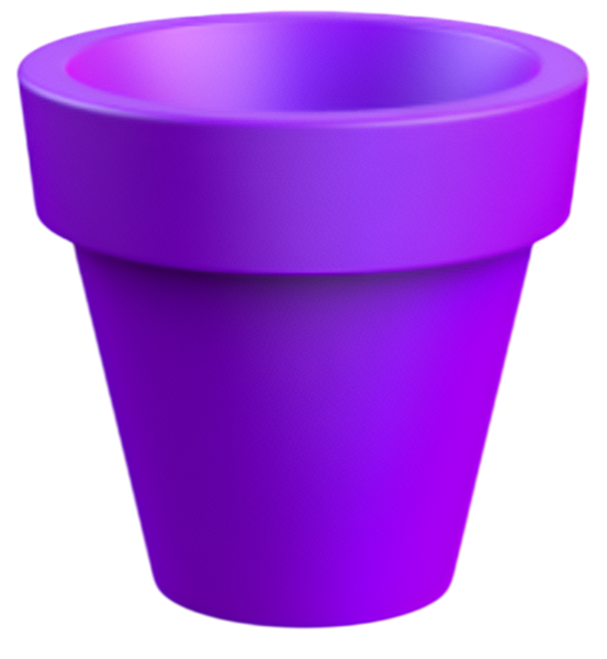 Изображение товара Кашпо БЕРКАНО Classic 45 / 220_056_22V (Deep Violet)