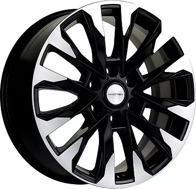 Изображение товара Литой диск Khomen KHW2010 Nissan Patrol 20x8" 6x139.7мм DIA 78.1мм ET 35мм (Black FP)