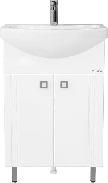 Изображение товара Тумба с умывальником Onika Лига 55.11 105554 + Santek Балтика 55 1WH501702
