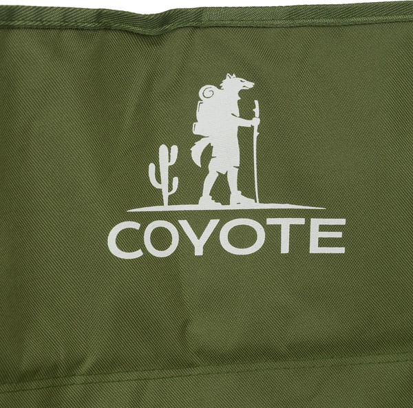 Изображение товара Комплект складной мебели Coyote Стол HYT003 50x80см + Кресло HYA016S (2шт, зеленый)