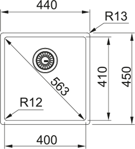 Изображение товара Мойка кухонная Franke BXX 210-40 (127.0677.488)