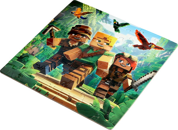 Изображение товара Пазл Puzzle Time Мир пикселей / 10838134 (54эл)