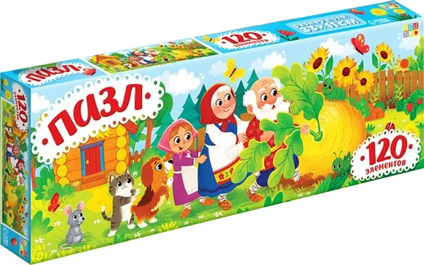 Изображение товара Пазл Puzzle Time Репка / 10963553 (120эл)