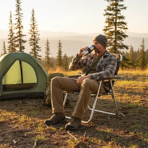 Изображение товара Комплект складной мебели Coyote Стол HYT003 50x80см + Кресло HYA009S (4шт)