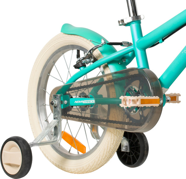 Изображение товара Детский велосипед Novatrack Adele 143ADELE.TQ6 (бирюзовый, разобранный, в коробке)