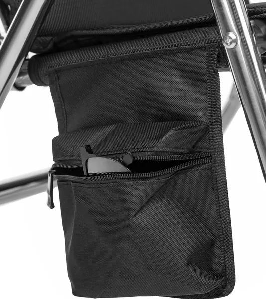 Изображение товара Комплект складной мебели Coyote Стол HYT003 50x80см + Кресло HYK001 (2шт, черный/красный)