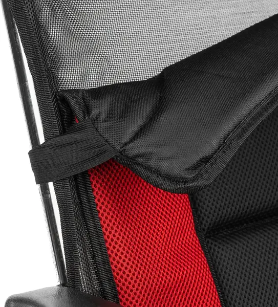 Изображение товара Комплект складной мебели Coyote Стол HYT003 50x80см + Кресло HYK001 (2шт, черный/красный)