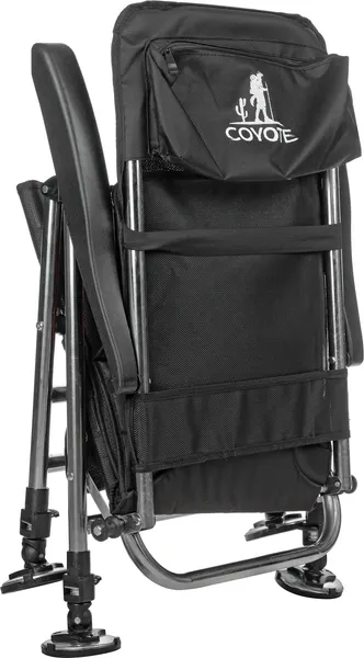 Изображение товара Комплект складной мебели Coyote Стол HYT003 50x80см + Кресло HYK001 (2шт, черный/красный)