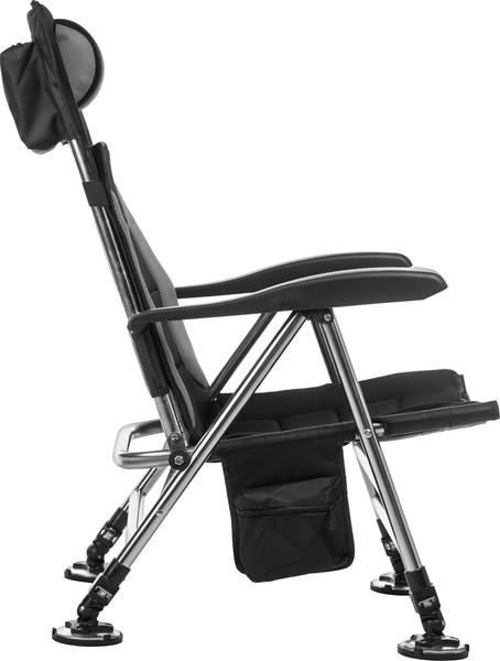 Изображение товара Комплект складной мебели Coyote Стол HYT003 50x80см + Кресло HYK001 (2шт, черный/серый)