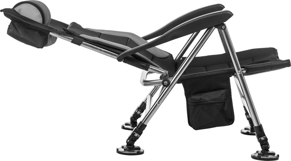 Изображение товара Комплект складной мебели Coyote Стол HYT003 50x80см + Кресло HYK001 (2шт, черный/серый)