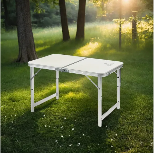 Изображение товара Комплект складной мебели Coyote Стол HYT003 50x80см + Кресло HKC-1003B (2шт, зеленый/черный)