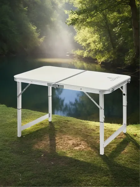 Изображение товара Комплект складной мебели Coyote Стол HYT003 50x80см + Кресло HKC-1003B (4шт, зеленый/черный)