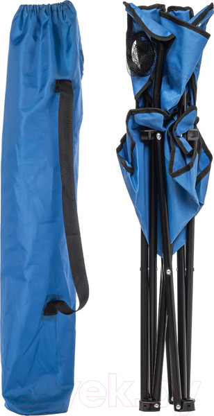 Изображение товара Комплект складной мебели Coyote Стол HYT003 50x80см + Кресло Sundays ZC-CC005 (2шт, синий)