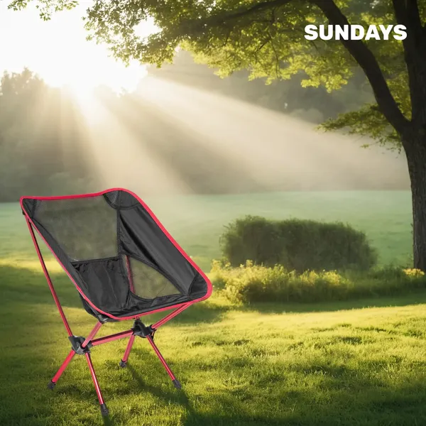 Изображение товара Комплект складной мебели Coyote Стол HYT003 50x80см + Кресло Sundays ZC-CC012-1 (2шт, черный)