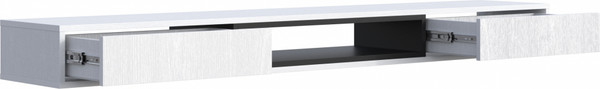 Изображение товара Тумба Woodville  ТВ Делора 1.8м (белый/черный)