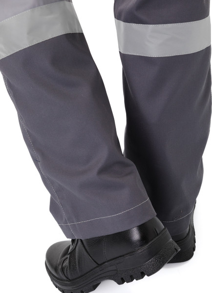 Изображение товара Комплект рабочей одежды УРСУС Ударник КОС317-303 (темно-серый/красный, 44-46/182-188)