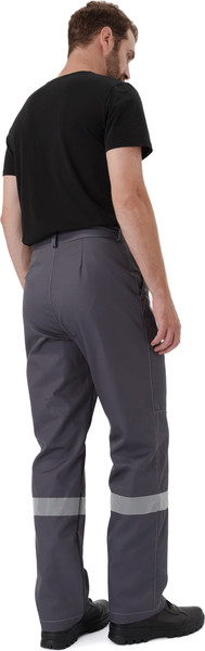 Изображение товара Комплект рабочей одежды УРСУС Ударник КОС317-303 (темно-серый/красный, 56-58/170-176)