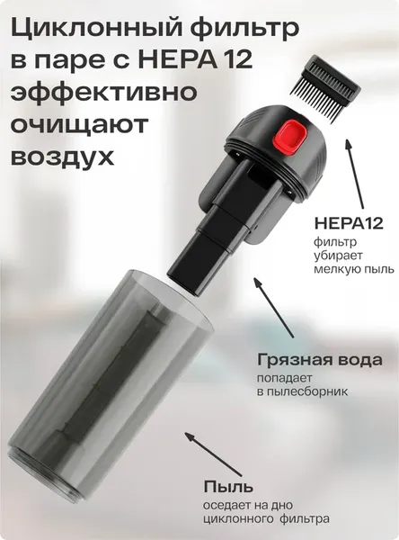 Изображение товара Вертикальный пылесос Atvel F16 Evo