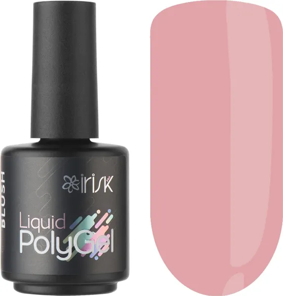 Изображение товара Моделирующий гель для ногтей IRISK Liquid PolyGel тон 05 Blush (18мл)