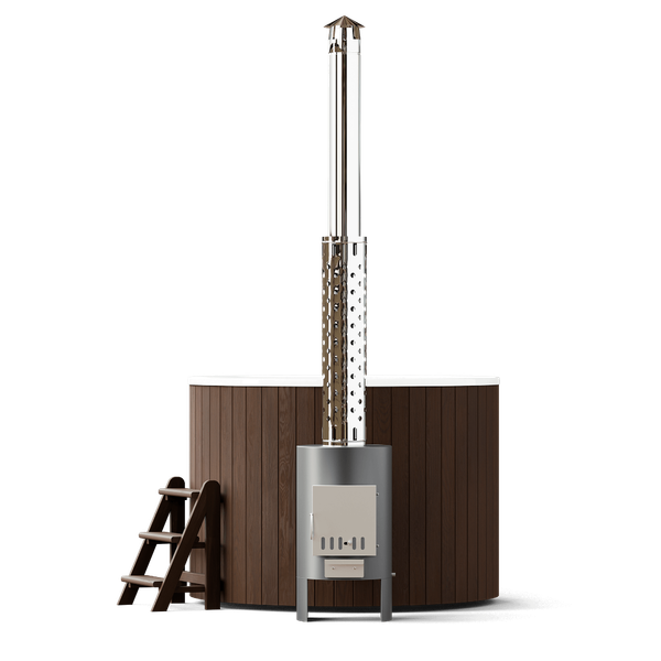 Изображение товара Купель Polarspa Comfort термососна 160 Hot (темный, с аэромассажем)