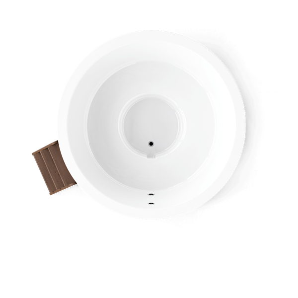 Изображение товара Купель Polarspa Comfort термососна 195 Cold (темный, с аэромассажем и хромотерапией)