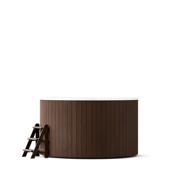 Изображение товара Купель Polarspa Comfort термососна 195 Cold (темный, с аэромассажем и хромотерапией)