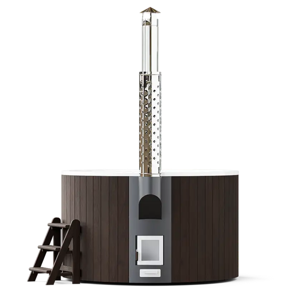 Изображение товара Купель Polarspa Elite термососна 200 (темный, с аэромассажем и хромотерапией)