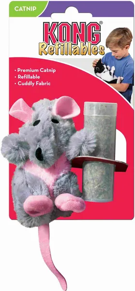 Изображение товара Игрушка для кошек KONG Крыса с кошачьей мятой / 244765