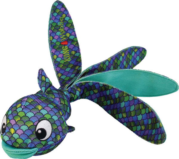 Игрушка для собак KONG Toy Dog Wubba Finz / 256749 (L, синий) — фото 5