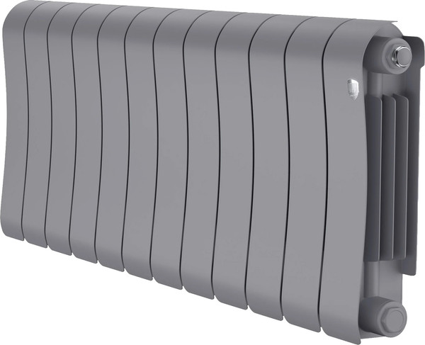 Изображение товара Радиатор биметаллический Royal Thermo Infinity 300 Silver Satin (12 секций)