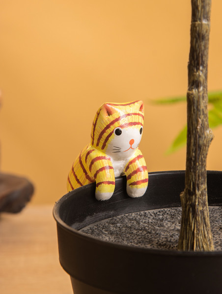 Изображение товара Декор для кашпо Sima-Land Цепкий Котенок 10465201